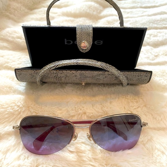 BeBe Sunglasses with case - Picture 1 of 1